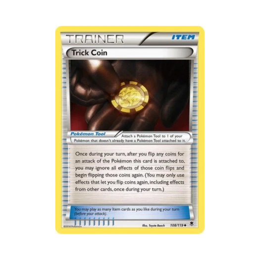 포켓몬 TCG 속임수 동전 U 팬텀 포스 (영문판)