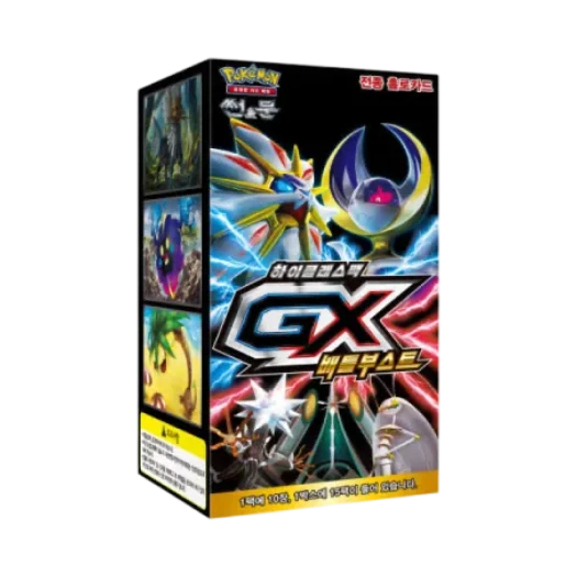 포켓몬 TCG 썬&문 하이클래스팩 GX 배틀부스트 1 박스 (15팩/한글판) 카드 이미지