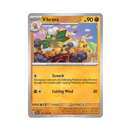 포켓몬 TCG 비브라바 C 서징 스파크 (영문판) 카드 이미지