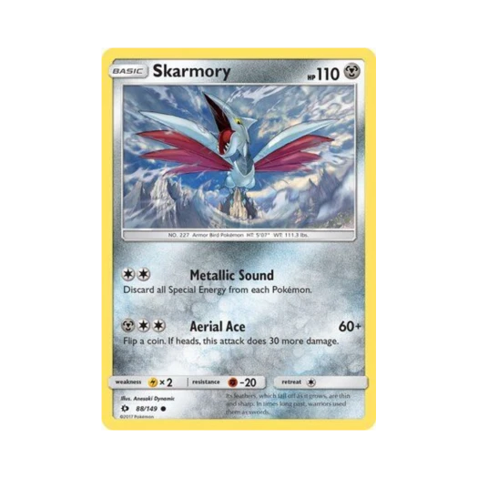 Pokemon TCG Skarmory C Sun & Moon (English Ver.)