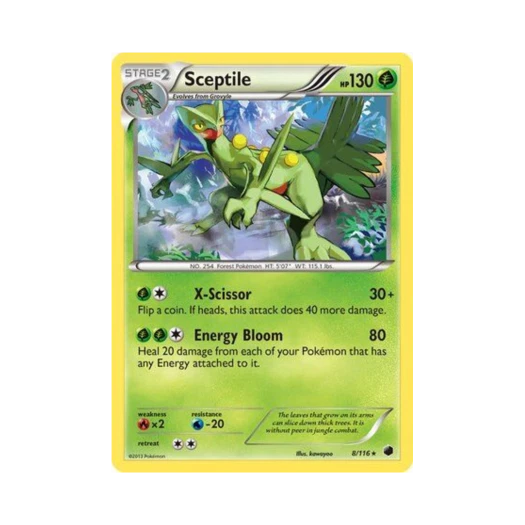 포켓몬 TCG 나무킹 RH 플라스마 프리즈 (영문판)