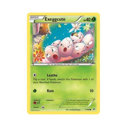 Pokemon TCG Exeggcute C Roaring Skies (English Ver.)