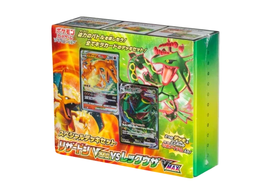 포켓몬 TCG 소드&실드 스페셜 덱 세트 리자몽 VSTAR vs 레쿠쟈 VMAX (일어판) 카드 이미지