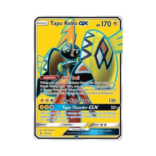 포켓몬 TCG 카푸꼬꼬꼭 GX RU 가디언스 라이징 (영문판)