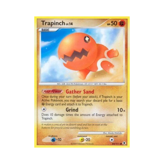 Pokemon TCG Trapinch C Rising Rivals (English Ver.)