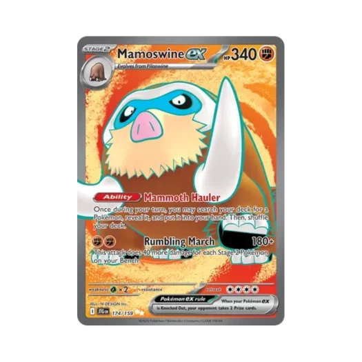 포켓몬 TCG 맘모꾸리 ex UR 저니 투게더 (영문판)