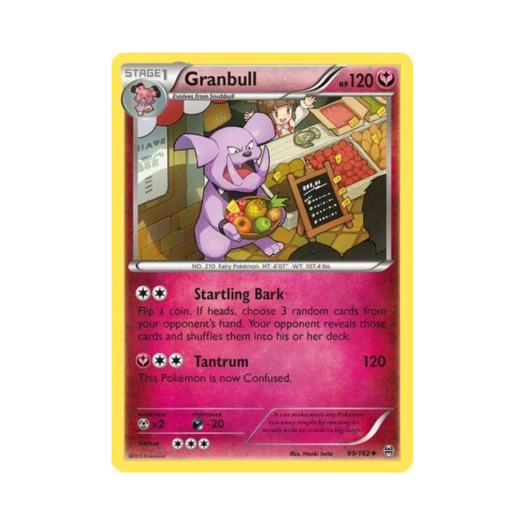 Pokemon TCG Granbull U BREAKthrough (English Ver.)