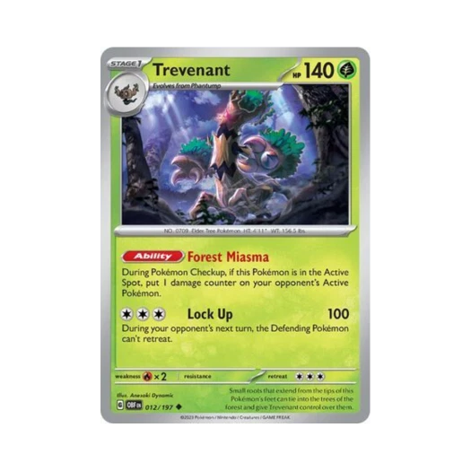 포켓몬 TCG 대로트 U 옵시디언 플레임즈 (영문판) 카드 이미지