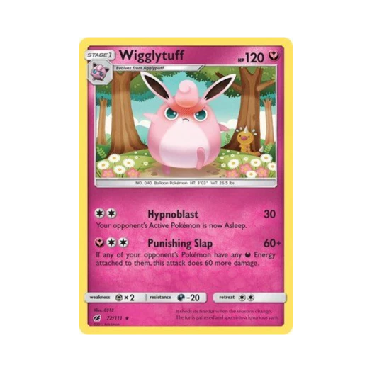 포켓몬 TCG 푸크린 R 크림슨 인베이전 (영문판)