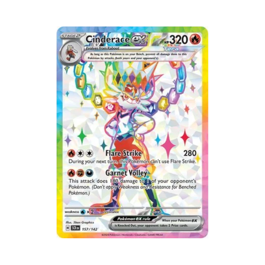 포켓몬 TCG 에이스번 ex UR 스텔라 크라운 (영문판)