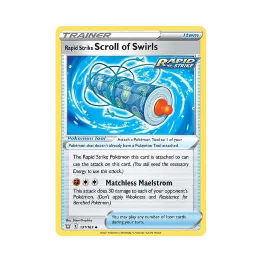 포켓몬 TCG 연격의 두루마리 소용돌이의 권 U 배틀 스타일즈 (영문판)
