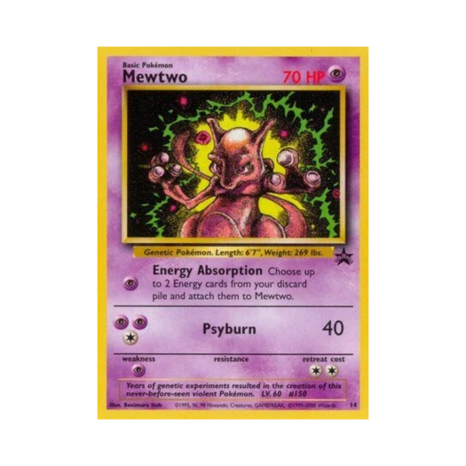 포켓몬 TCG 뮤츠 P 위자드 오브 더 코스트 프로모카드 (영문판)