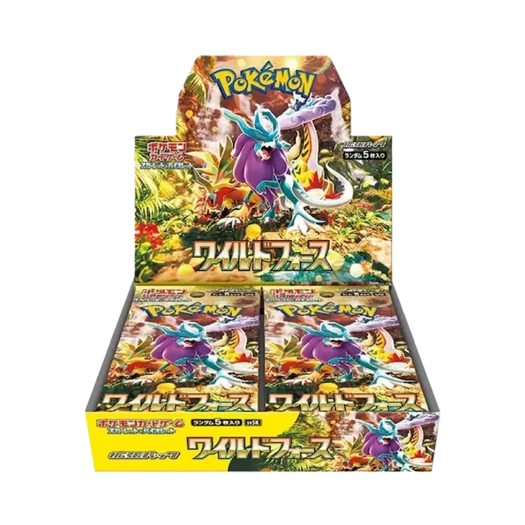 포켓몬 TCG 스칼렛 & 바이올렛 확장팩 와일드포스 박스 (일어판) 카드 이미지