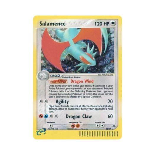 포켓몬 TCG 보만다 RH EX 드래곤 (영문판)