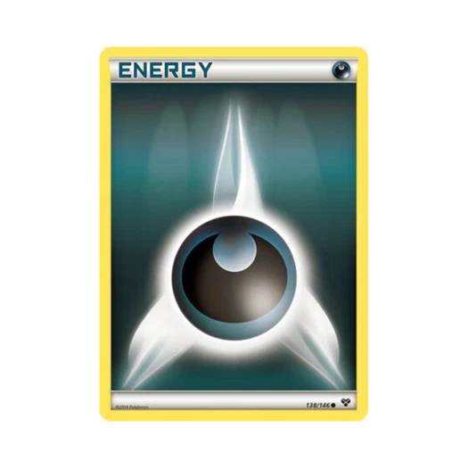 포켓몬 TCG 기본 악 에너지 C XY (영문판)
