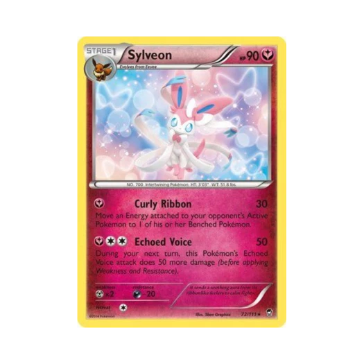 Pokemon TCG Sylveon R Furious Fists (English Ver.)