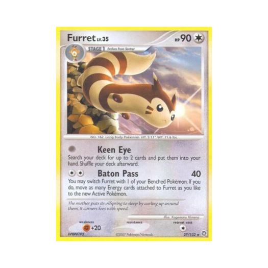 포켓몬 TCG 다꼬리 R 시크릿 원더스 (영문판)