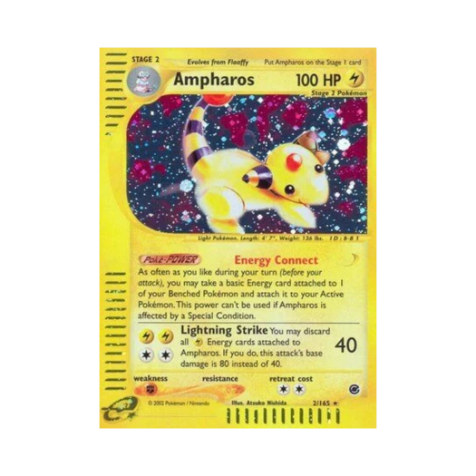 Pokemon TCG Ampharos RH Expedition Base Set (English Ver.)