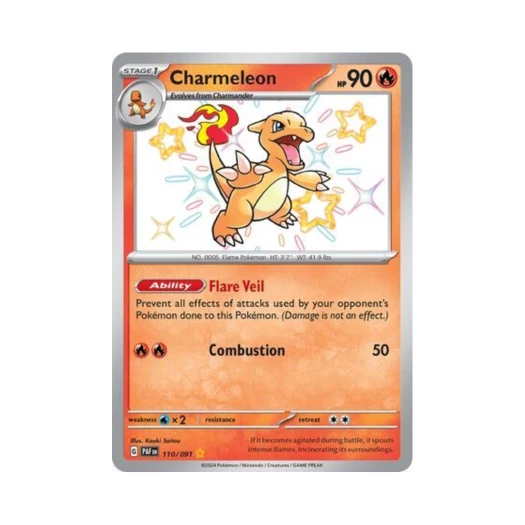 포켓몬 TCG 리자드 SR 팔데아 페이트 (영문판)