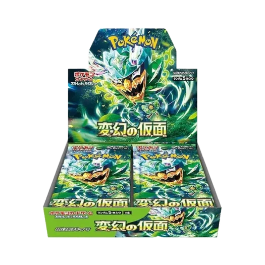 포켓몬 TCG 스칼렛 & 바이올렛 확장팩 변환의 가면 박스 (일어판) 카드 이미지