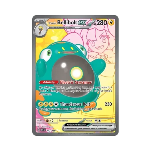 포켓몬 TCG 모야모의 찌리배리 ex UR 저니 투게더 (영문판)