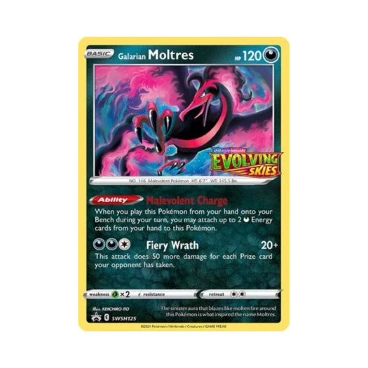 포켓몬 TCG 가라르 파이어 P 소드 & 실드 프로모카드 (영문판)