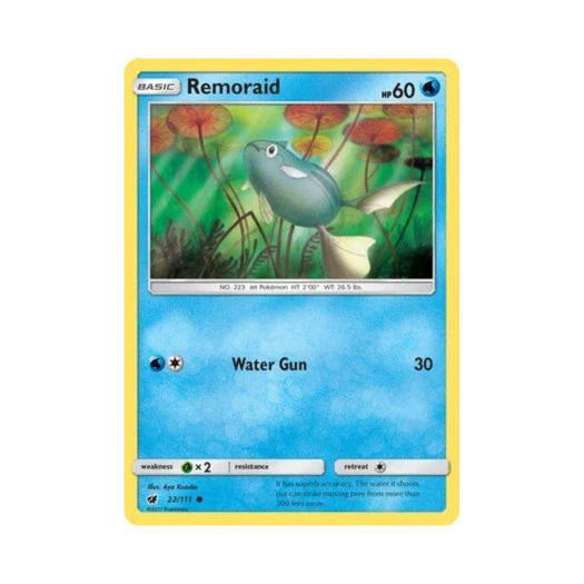 Pokemon TCG Remoraid C Crimson Invasion (English Ver.)