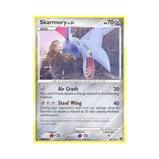 Pokemon TCG Skarmory U Great Encounters (English Ver.)