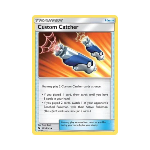 포켓몬 TCG 커스텀 캐처 U 로스트 썬더 (영문판)