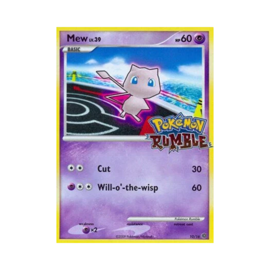 포켓몬 TCG 뮤 포켓몬 럼블 (영문판)