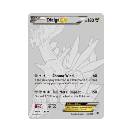 포켓몬 TCG 디아루가 EX RS 팬텀 포스 (영문판)