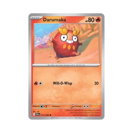 포켓몬 TCG 달막화 C 블랙볼트 (영문판) 카드 이미지