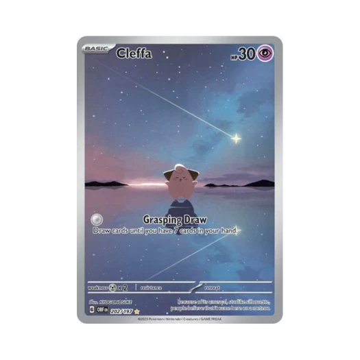 포켓몬 TCG 삐 IR 옵시디언 플레임즈 (영문판)