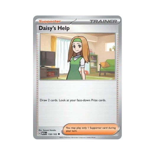Pokemon TCG Daisy's Help U Scarlet & Violet 151 (English Ver.)