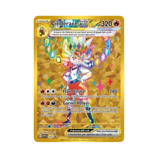 포켓몬 TCG 에이스번 ex P 스칼렛 & 바이올렛 프로모 카드 (영문판)