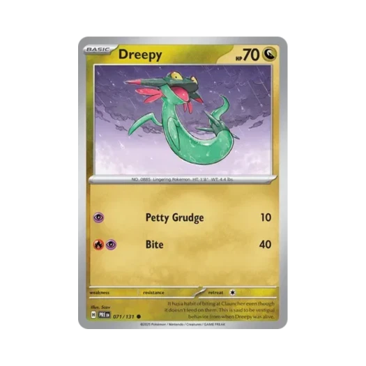 Pokemon TCG Dreepy C Prismatic Evolutions (English Ver.)