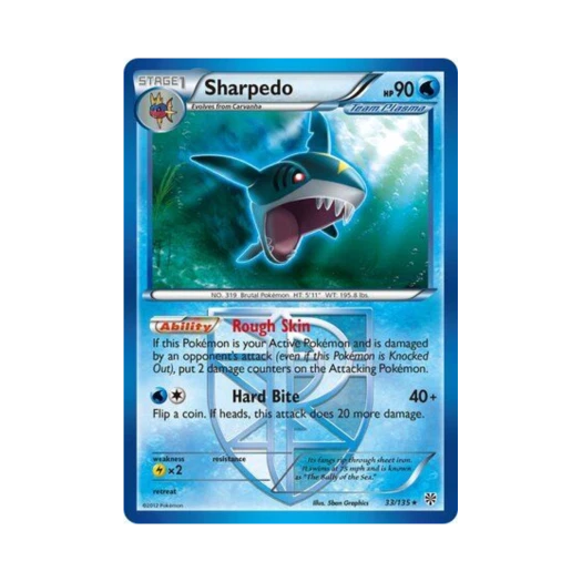 포켓몬 TCG 샤크니아 R 플라스마 스톰 (영문판)