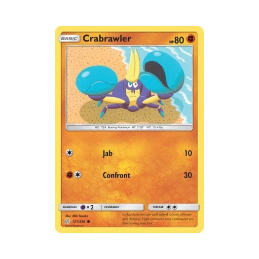 Pokemon TCG Crabrawler C Cosmic Eclipse (English Ver.)