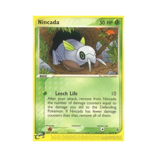 포켓몬 TCG 토중몬 C EX 드래곤 (영문판)