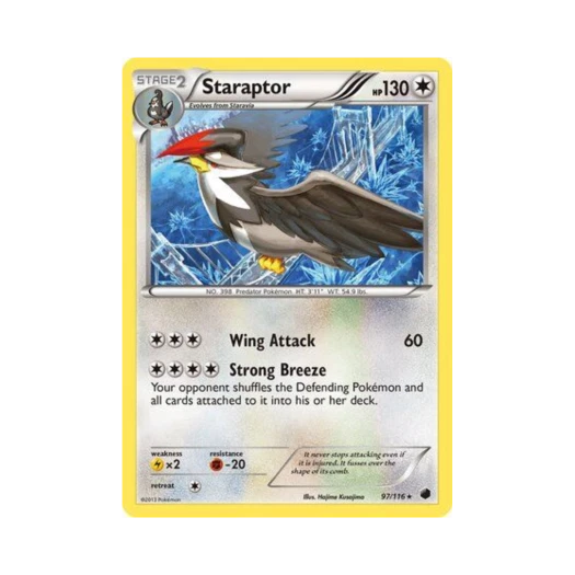 포켓몬 TCG 찌르호크 R 플라스마 프리즈 (영문판)
