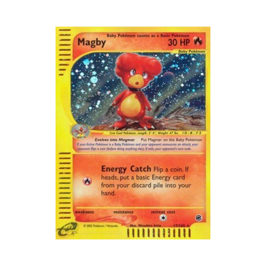 포켓몬 TCG 마그비 RH 익스페디션 베이스 세트 (영문판)