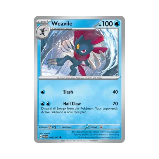 포켓몬 TCG 포푸니라 U 메가 에볼루션 어센드 히어로즈 (영문판)