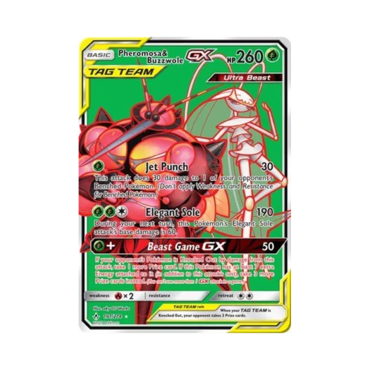 포켓몬 TCG 페로코체 & 매시붕 GX RU 언브로큰 본즈 (영문판)