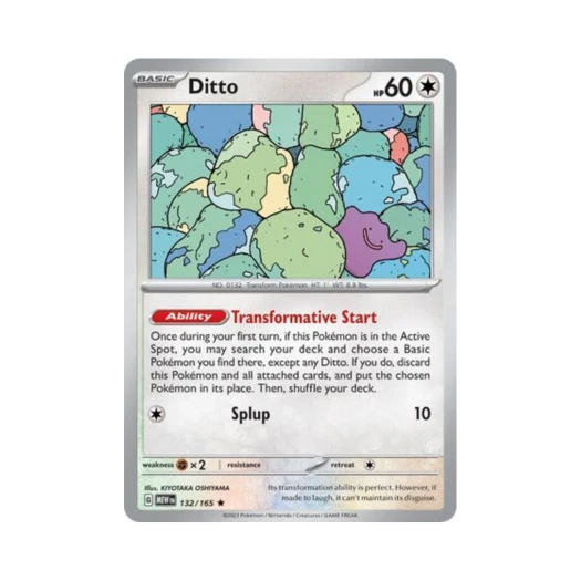 Pokemon TCG Ditto R Scarlet & Violet 151 (English Ver.)