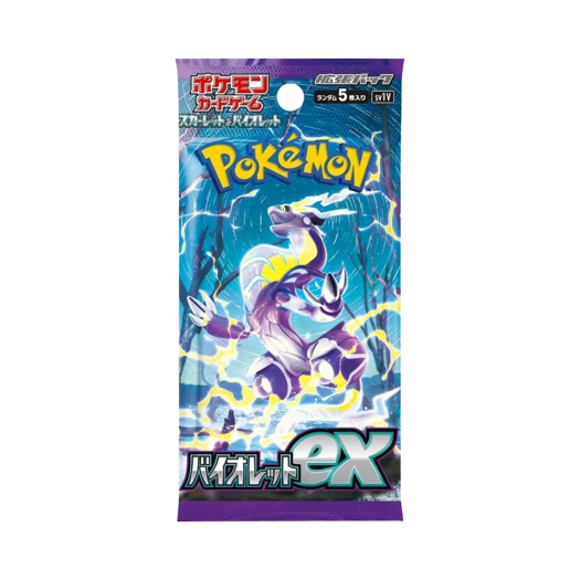 포켓몬 TCG 스칼렛&바이올렛 확장팩 바이올렛 ex 팩 (5장/일어판) 카드 이미지