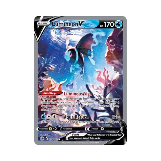 Pokemon TCG Lumineon V RU Brilliant Stars (English Ver.)