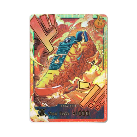 One Piece TCG Flame Flame Fruit Don!! Promotion Card Premium Card Collection Nike Collaboration Edition (English Ver.)