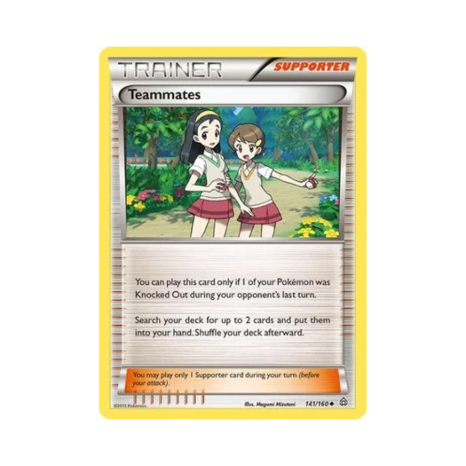Pokemon TCG Teammates U Primal Clash (English Ver.)