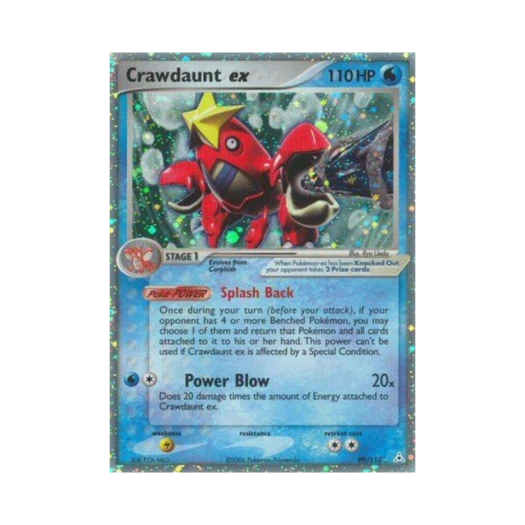 포켓몬 TCG 가재장군 ex RHe EX 홀론 팬텀 (영문판)