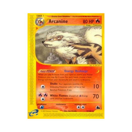 Pokemon TCG Arcanine R Skyridge (English Ver.)